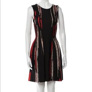 ISSA LONDON Knit Sleeveless Fit and Flare Dress